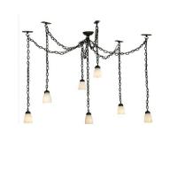 Meyda Green 29588 - 12-126" Wide Castilian 7 Light Adjustable Pendant