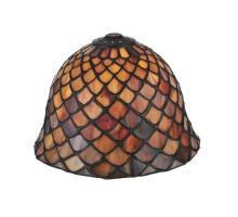 Meyda Green 65167 - 8.5" Wide Fishscale Shade