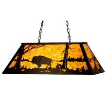 Meyda Green 65416 - 48"L Buffalo Oblong Pendant