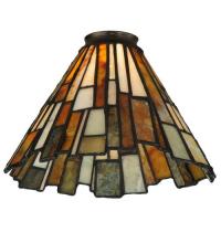 Meyda Green 65632 - 8" Wide Delta Jadestone Shade