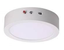 ASD Lighting ASD-MPR-7D15CC-EM-WH - ASD LED Round Surface Mini Panel 7" 15W