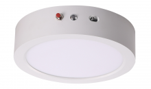 ASD Lighting ASD-MPR-9D18CC-EM-WH - ASD LED Round Surface Mini Panel 9" 18W