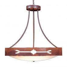 Avalanche Ranch Lighting A42685AF-HR-02 - Ridgemont Chandelier Extra Large - Bowl Bottom - Del Rio - Frost White Acrylic Bowl