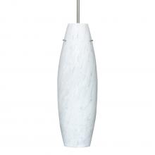 Besa Lighting 1JC-412719-LED-SN - Besa Suzi 18 Pendant Carrera Satin Nickel 1x11W LED