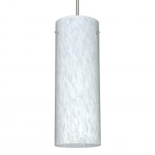 Besa Lighting 1JC-412819-LED-SN - Besa Stilo 18 LED Pendant Carrera Satin Nickel 1x11W LED