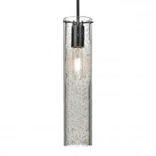 Besa Lighting 1JC-JUNI16CL-BK - Besa, Juni 16 Cord Pendant, Clear Bubble, Black, 1x60W MAX E26 Base