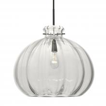 Besa Lighting 1JT-464588-BK - Besa Pendant Pinta 12 Clear Black 1x100W MAX E26 Base