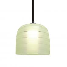 Besa Lighting 1TT-MITZI7CR-LED-BK - Besa Mitzi 7 Cord Pendant