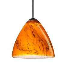 Besa Lighting 1XC-1779HB-BK - Besa Pendant Mia, Black Finish, Habanero 1x50W MAX GY6.35 Base