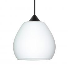 Besa Lighting 1XC-560507-BK - Besa Pendant Tay Tay, Black Finish, Opal Matte 1x50W MAX GY6.35 Base