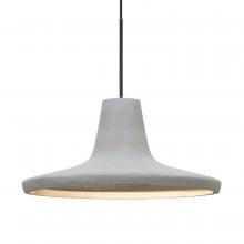 Besa Lighting 1XC-MODUSNA-LED-BK - Besa Modus Pendant, Natural, Black Finish, 1x9W LED