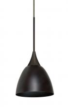 Besa Lighting 1XT-1858MB-BR - Besa Divi Pendant, Metal Bronze, Bronze, 1x50W Halogen