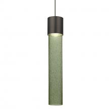 Besa Lighting 1XT-WAND12MS-LED-BR - Besa Wanda 12 Pendant, Moss Bubble, Bronze Finish, 1x3W LED