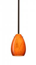 Besa Lighting 1TT-1713HB-HAL-BR - Besa Pera 6 Stem Pendant Bronze Habanero 1x40W Halogen