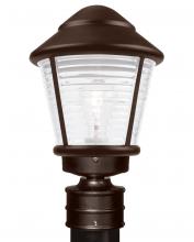 Besa Lighting 310098-POST-FR - Costaluz 3100 Series Post Bronze 1x75W A19