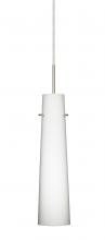 Besa Lighting B-567407-LED-SN - Besa Camino Pendant For Multiport Canopy Satin Nickel Opal Matte 1x5W LED