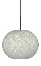 Besa Lighting J-477619-BR - Besa Pendant For Multiport Canopy Luna Bronze Carrera 1x100W Medium Base