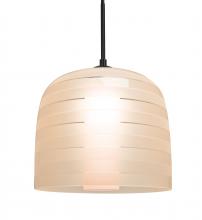 Besa Lighting J-MITZI10SA-LED-BK - Besa Mitzi 10 Cord Pendant