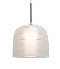 Besa Lighting J-MITZI7FR-LED-SN - Besa Mitzi 7 Cord Pendant