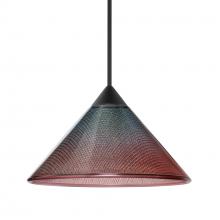 Besa Lighting RXP-117691-BK - Besa Pendant Kona, Black Finish, Bi-Color 1x50W MAX GY6.35 Base