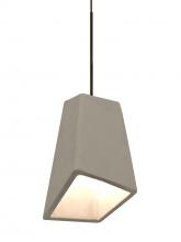 Besa Lighting RXP-SKIPTN-LED-BR - Besa Skip Cord Pendant, Tan, Bronze Finish, 1x9W LED