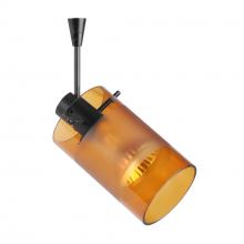 Besa Lighting SP-6524EG-BK - Besa, Scope Spotlight, Armagnac/Frost, Black Finish, 1x50W MAX GU5.3 Base