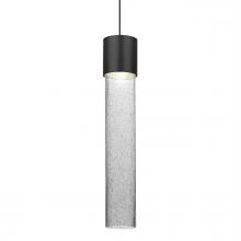 Besa Lighting X-WAND12CL-LED-BK - Besa Wanda 12 Pendant For Multiport Canopy, Clear Bubble, Black Finish, 1x3W LED