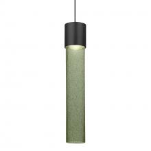 Besa Lighting XP-WAND12MS-LED-BK - Besa Wanda 12 Pendant, Moss Bubble, Black Finish, 1x3W LED