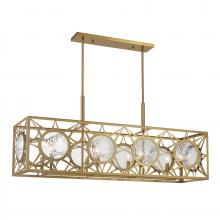 Savoy House 1-5066-8-322 - Balfour 8-Light Linear Chandelier in Warm Brass