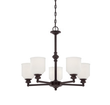 Savoy House 1-6837-5-13 - Melrose 5-Light Chandelier in English Bronze