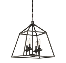 Savoy House 3-9099-4-44 - Braxton 4-Light Pendant in Classic Bronze