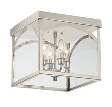 Savoy House 6-3058-4-109 - Garrett 4-Light Ceiling Light in Polished Nickel