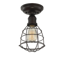 Savoy House 6-4135-1-13 - Scout 1-Light Ceiling Light in English Bronze