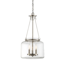 Savoy House 7-9006-3-109 - Akron 3-Light Pendant in Polished Nickel