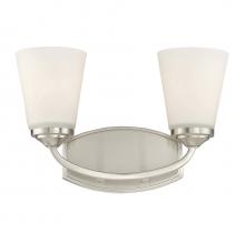 Savoy House 8-9070-2-SN - Jordan 2-light Bathroom Vanity Light In Satin Nickel