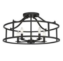 Savoy House 6-1679-5-89 - Stockton 5-Light Ceiling Light in Matte Black