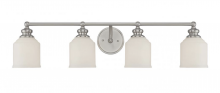 Savoy House 8-6836-4-SN - Melrose 4-Light Bathroom Vanity Light in Satin Nickel