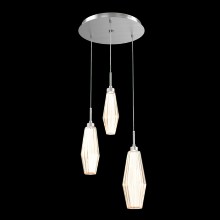 Hammerton CHB0049-03-SN-RA-C01-L1 - Aalto Round 3pc Multi-Pendant