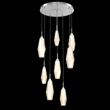 Hammerton CHB0049-08-SN-RA-C01-L1 - Aalto Round 8pc Multi-Pendant