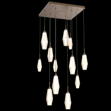 Hammerton CHB0049-12-FB-RA-C01-L1 - Aalto Square 12pc Multi-Pendant