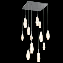 Hammerton CHB0049-12-GM-RA-C01-L1 - Aalto Square 12pc Multi-Pendant