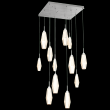 Hammerton CHB0049-12-SN-RA-C01-L1 - Aalto Square 12pc Multi-Pendant