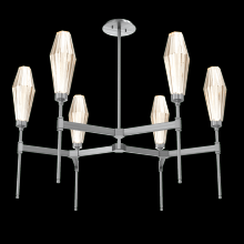 Hammerton CHB0049-37-GM-RA-001-L1 - Aalto Round Chandelier-37-Gunmetal