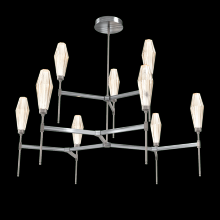 Hammerton CHB0049-54-GM-RA-001-L1 - Aalto Round Chandelier-54-Gunmetal