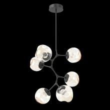 Hammerton CHB0086-VA-MB-FA-001-L1 - Luna 6pc Vine-Matte Black-Floret Inner