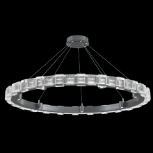 Hammerton CHB0087-50-GM-TE-CA1-L3 - Tessera 50in Ring-Gunmetal-Tetro Cast Glass