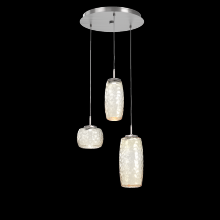 Hammerton CHB0091-03-SN-A-C01-L3 - Vessel Round 3pc Multi-Pendant