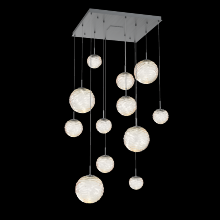 Hammerton CHB0092-12-GM-A-C01-L3 - Gaia Square Multi-Pendant Chandelier