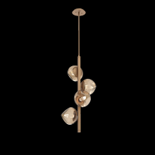 Hammerton CHB0095-T4-NB-GB-001-L1 - Luna Twisted Vine Chandelier