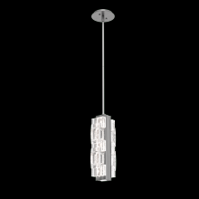 Hammerton LAB0087-01-SN-TE-001-L2 - Tessera Pendant-Satin Nickel-Tetro Cast Glass